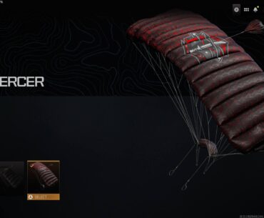 Finally unlocked the 'Sky Piercer' parachute in Warzone!... But of course it is bugged and shows the default parachute in-match 🥲