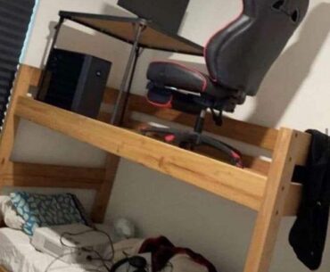 Obviously a fake setup, but honestly would not be surprised if someone actually does it.