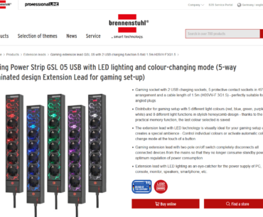 TIL Gaming Power Strip is a thing...