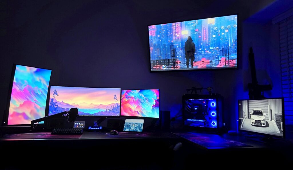 Current WIP battlestation setup...