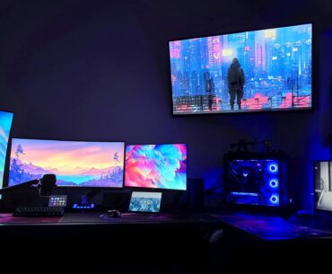 Current WIP battlestation setup...