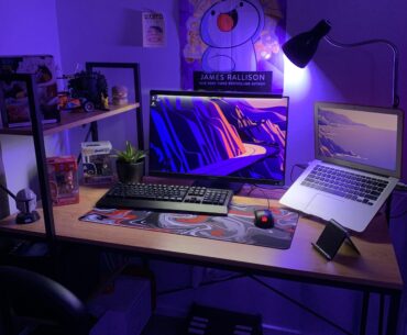the macbook is still standing