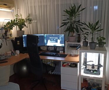 Finally done with 3d printer enclosure