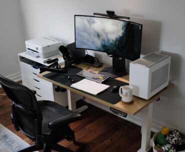 new oled ultrawide setup