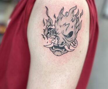 Johnny silverhand tatto that I got a month ago😃