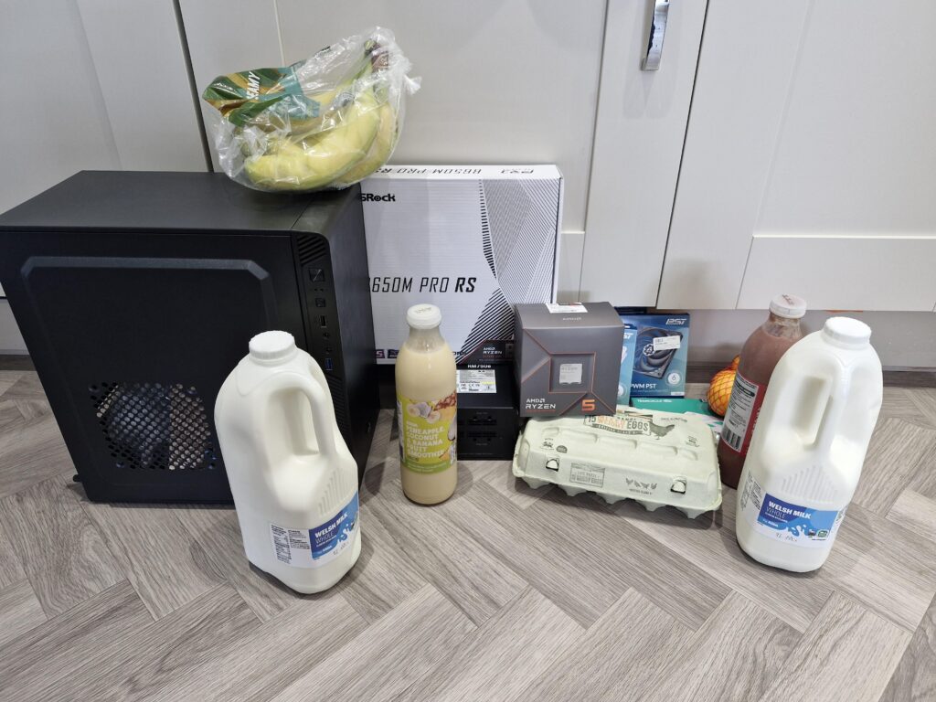 The price of groceries has gone insane - this cost me £400 ($510)!