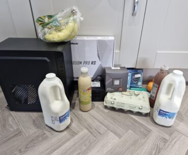 The price of groceries has gone insane - this cost me £400 ($510)!
