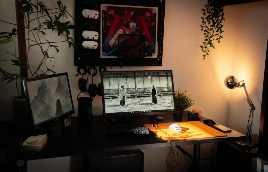 Updated my setup a bit to make it a bit more cozy