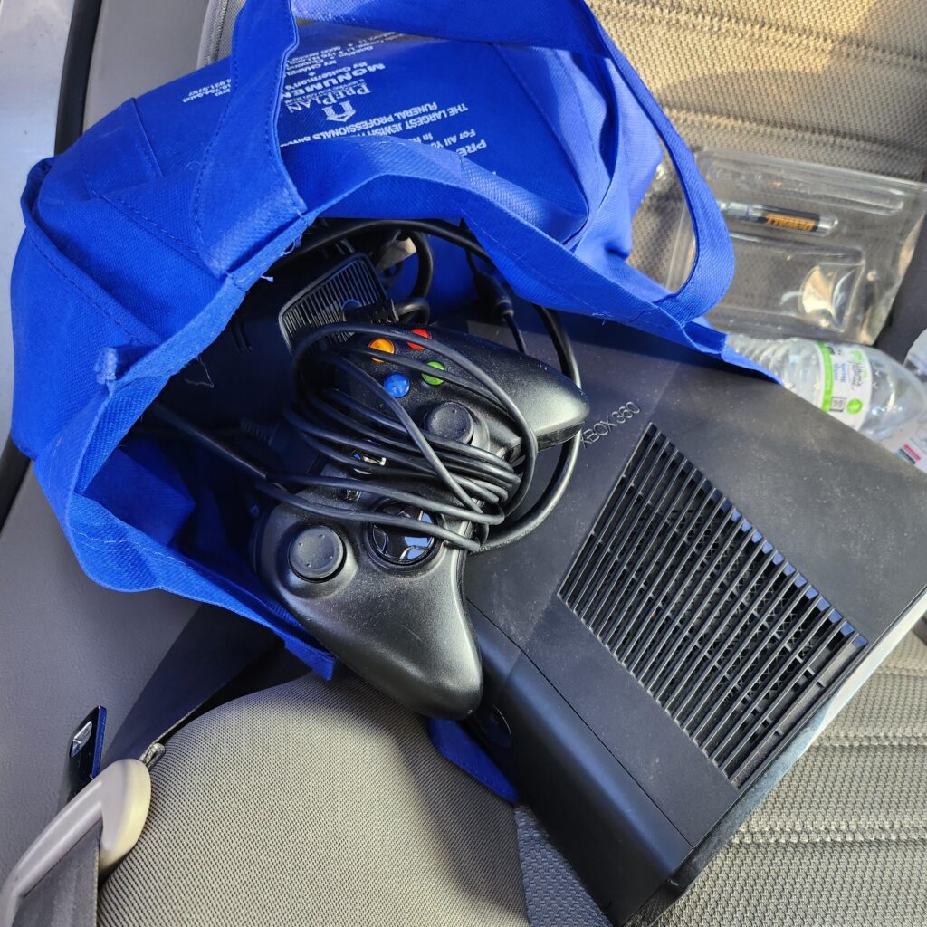 Found this full xbox 360 setup with kinect outside my car after leaving the movie theater. What are some cool things I can do with it?
