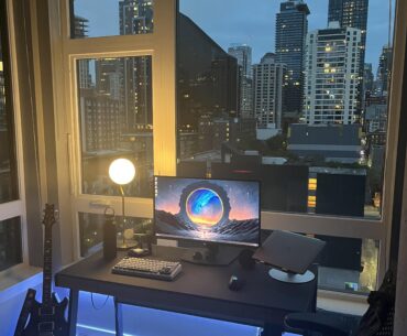 Finally finished the setup at the new apartment