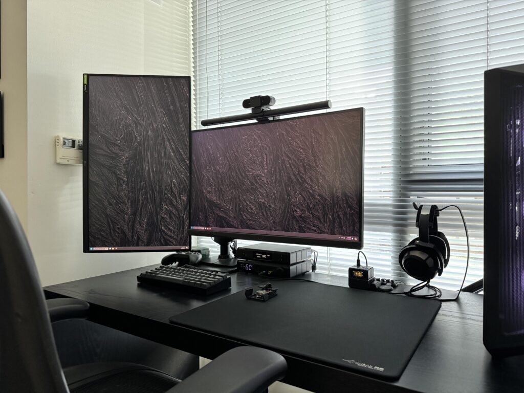 My gaming and WFH space
