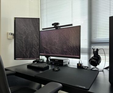 My gaming and WFH space