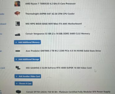 First T1 case build, thoughts