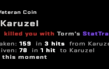 They really should add back this info screen when you get killed by someone, am I the only one who thinks so?