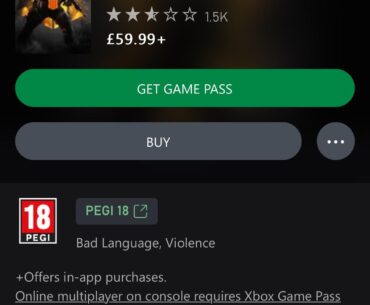 Finally added to Gamepass?