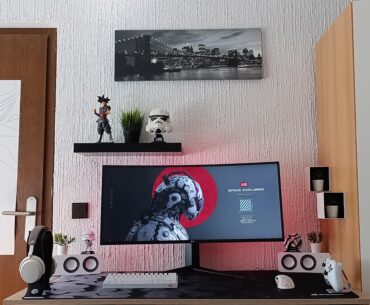 Not a crazy setup, but I think it looks clean😌