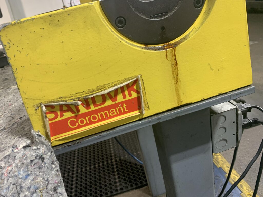 I thought this was pretty funny I work at a factory and saw this