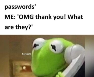 Is he my password manager?