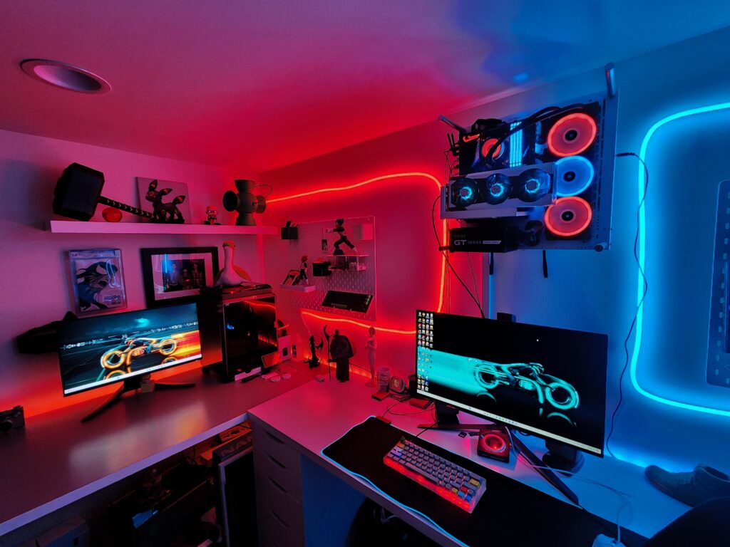 My Tron themed station!