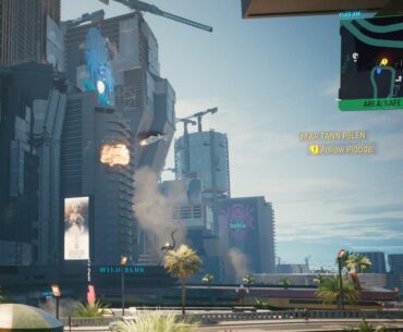 Why’s this thing shooting at the building?