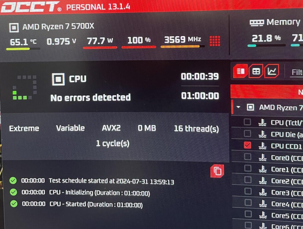 It’s ok in stress test?