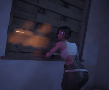 You enjoying the view..?