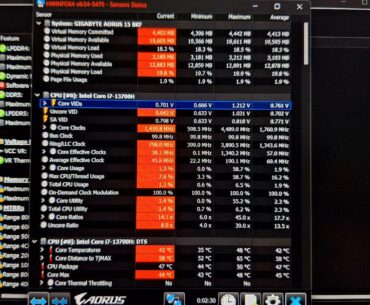Can't check Cpu voltage