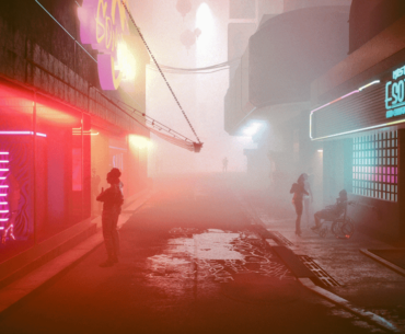 Even unmodded cyberpunk looks great