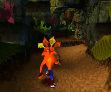 Playing some OG crash bandicoot, this was the first game that cam with my playstation back in the day