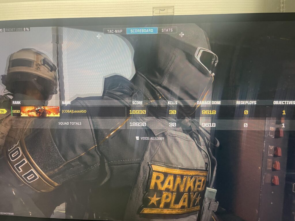 I got my second ever 30… with the Sidewinder…