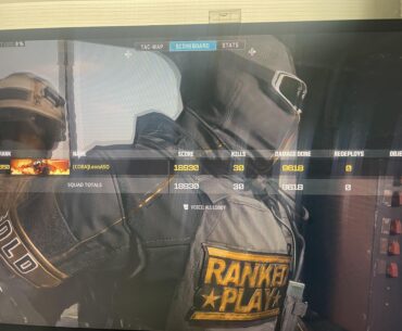I got my second ever 30… with the Sidewinder…