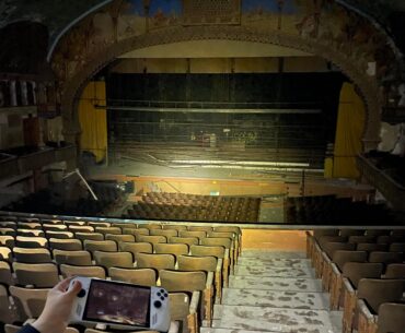 Playing Kino in Kino.
