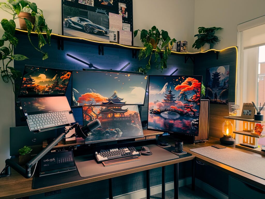 Yes I use all 4 monitors