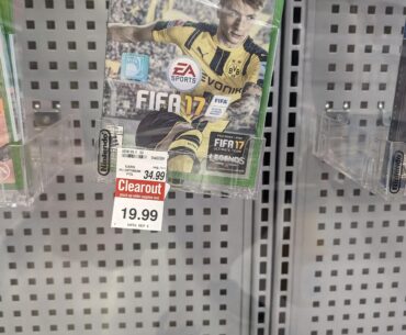 I'm surprised it's still on the shelf at almost 50% off.