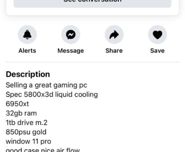 Gonna be my first gaming pc in about a decade. What u fellers think? Negotiated to 1k