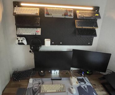 Took me 35 years to have enough space for a setup. What do you think?