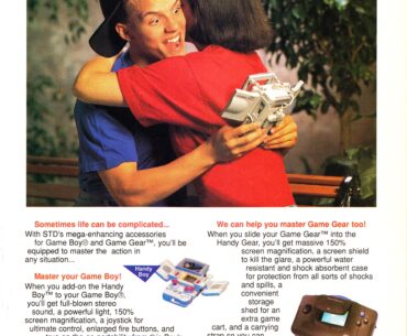 Magazine Ad for Game Boy / Game Gear Accessories (1994)