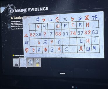 Cold War floppy disk answer