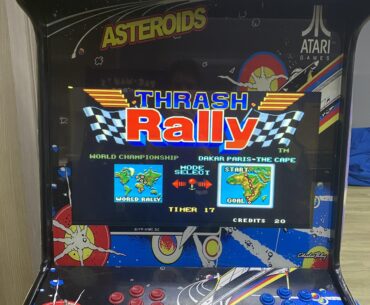 I’m at a hotel and I’m in LOVE with this arcade game called Thrash Tally