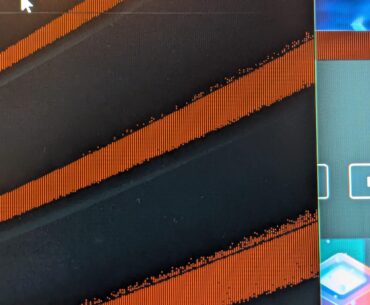 Just got a brand new laptop and I have these red pixels on only some shades of black, do you know what that is?