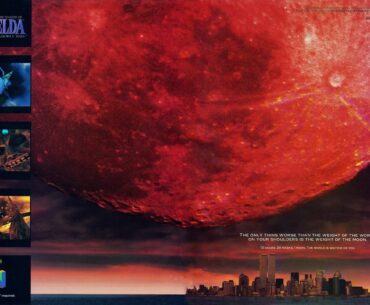 Magazine Ad for The Legend of Zelda: Majora's Mask (N64)