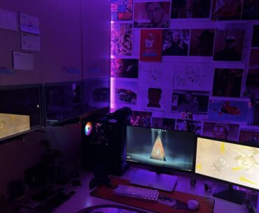 It ain’t much really (yes ik my speaker setup is cursed)