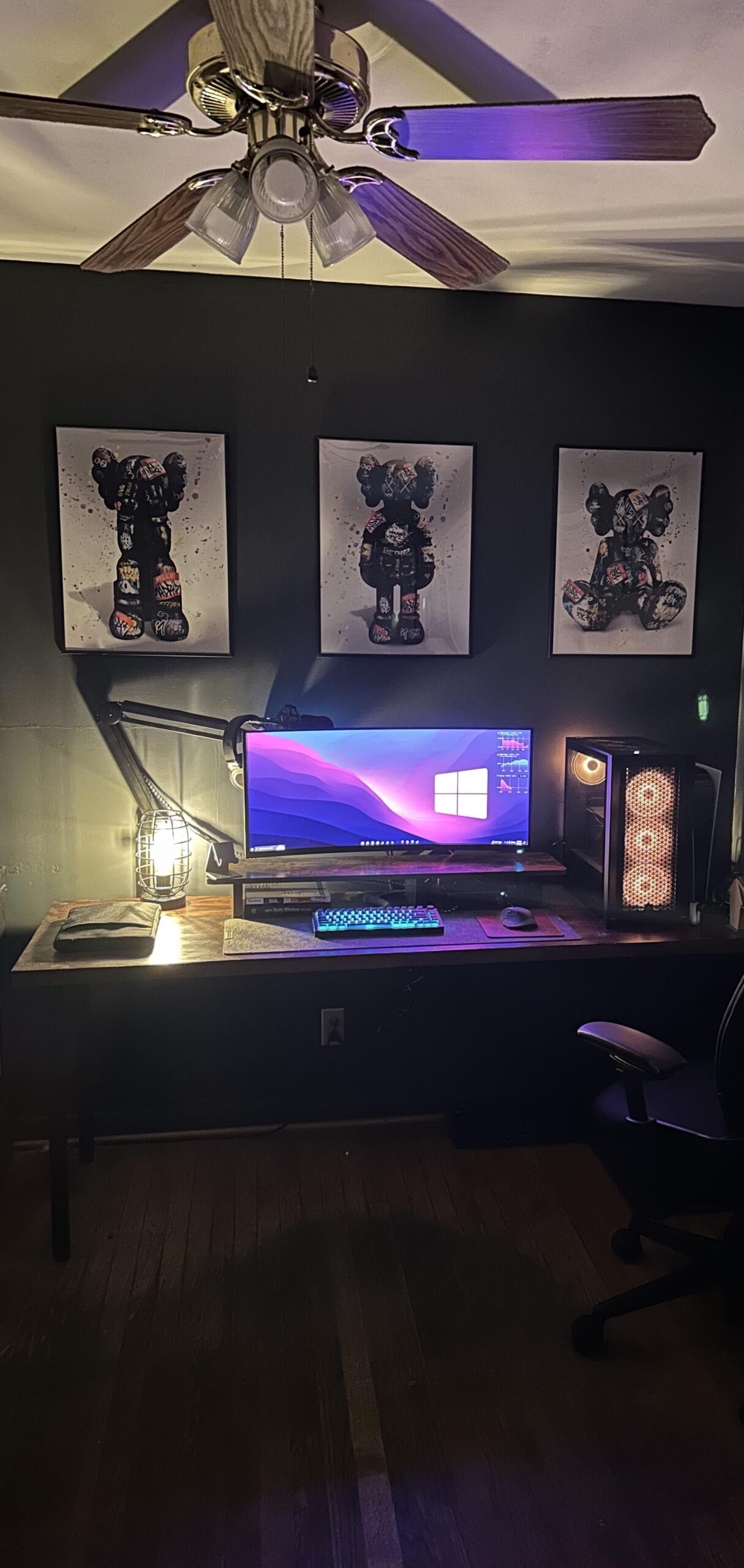 How is my new battlestation? Suggestions wanted! How is my new battlestation? Suggestions wanted!