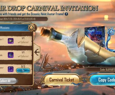 Drop Carnival Invitation : 8JUYU87C