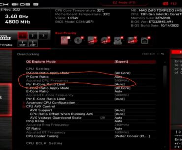 Downclocking question