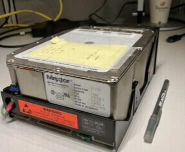 Maxtor XT-2190 hard drive from 1999