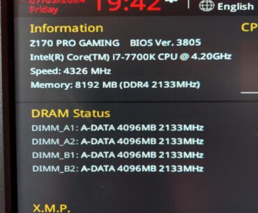 New CPU installed, half my memory is going unused.