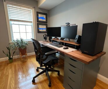 New home office setup