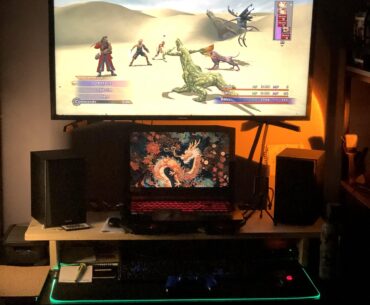 Humble laptop battlestation