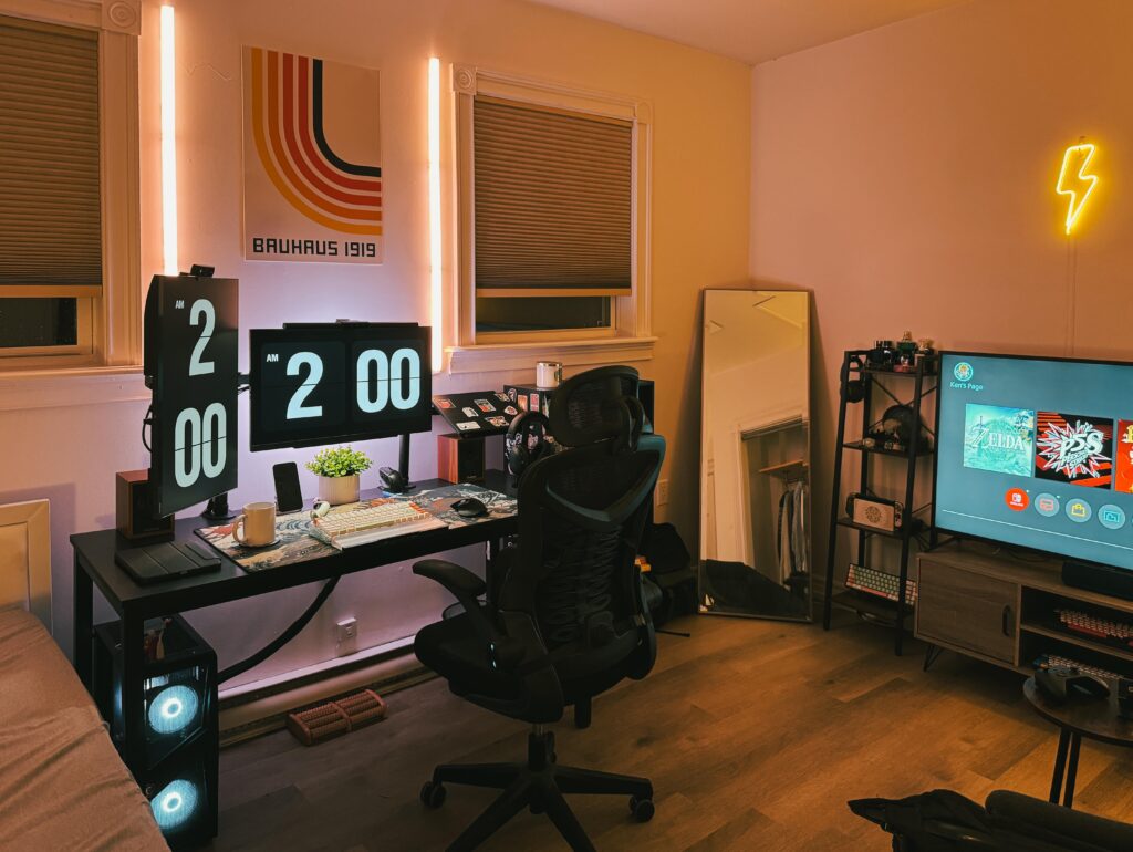 I can live in this room for the rest of my life!